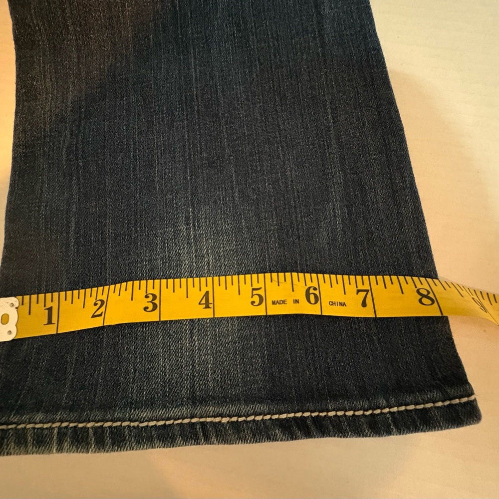 Rock Revival Dark Wash Elaina Boot Cut Jeans Vintage Wash Size 28 - Picture 12 of 16
